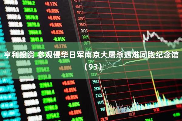 亨利投资 参观侵华日军南京大屠杀遇难同胞纪念馆（93）